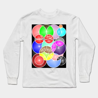 Mixed Circle Long Sleeve T-Shirt